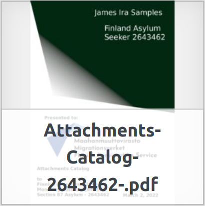 Attachments Catalog 
