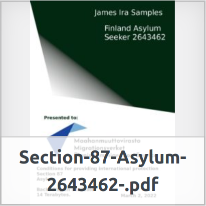 Section 87 Asylum James Samples